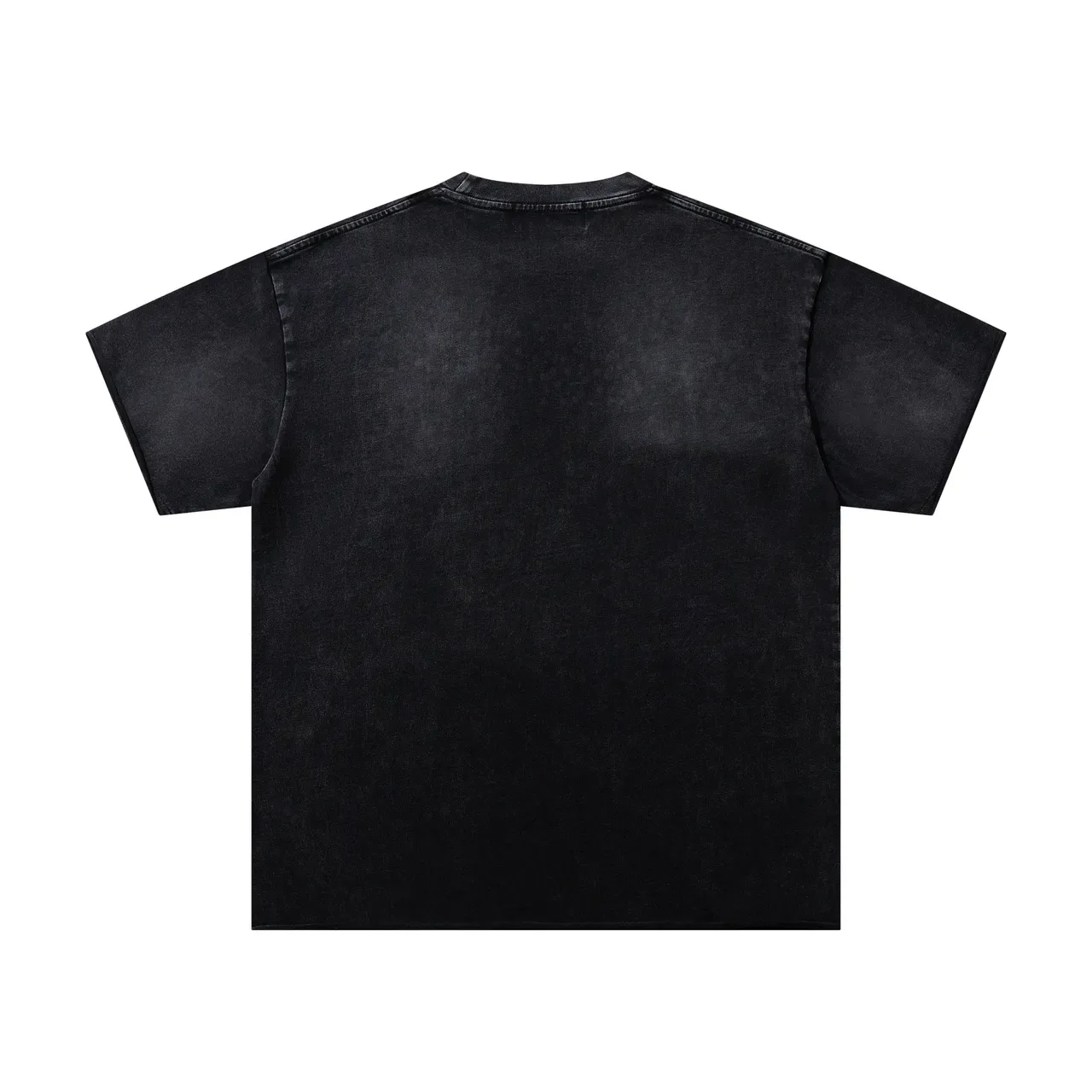 Majestik Fire Dept Born From Fire Distressed Black Graphic T-Shirt 3
