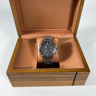 Mido Multifort Chronograph Automatic Dark Dial Stainless Steel Mechanical Watch