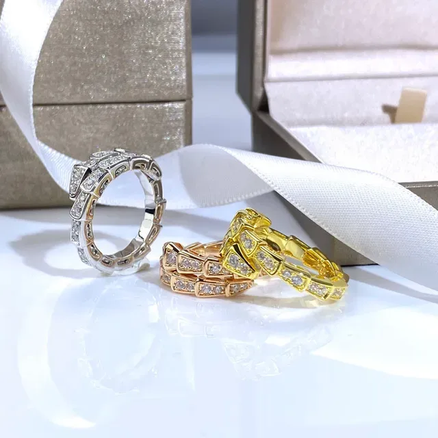 Multi-Metal Geometric Pavé Diamond Stackable Rings 4