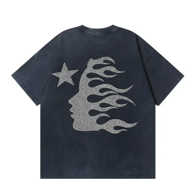 Oversized Double-Sided Graphic Print T-Shirt 3