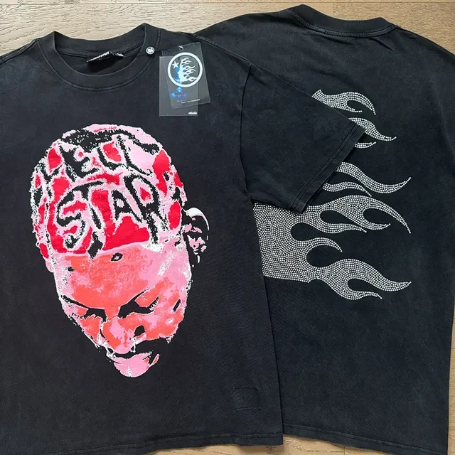 Oversized Double-Sided Graphic Print T-Shirt 7
