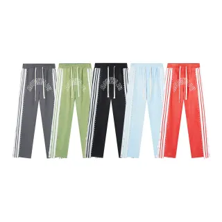 Roughplay Arch Logo Studded Stripe Sweatpants