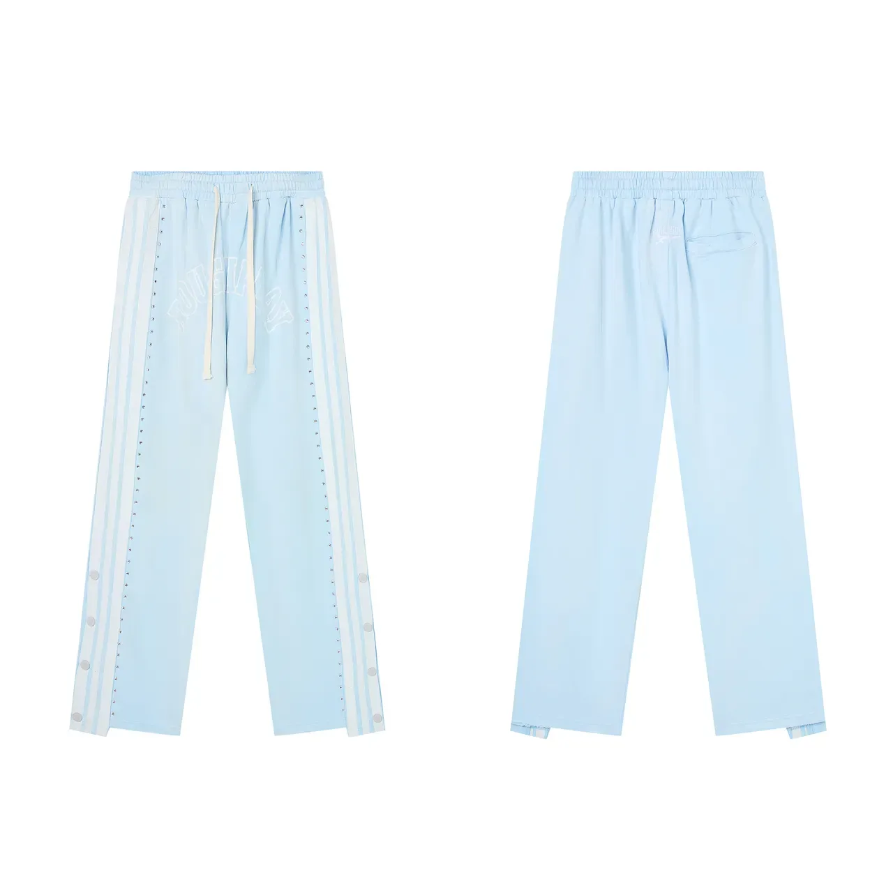 Roughplay Arch Logo Studded Stripe 卫裤 4