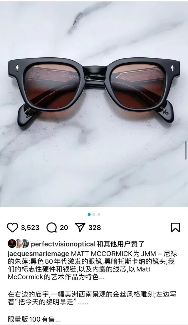 Round Frame Dark Lens Sunglasses 5