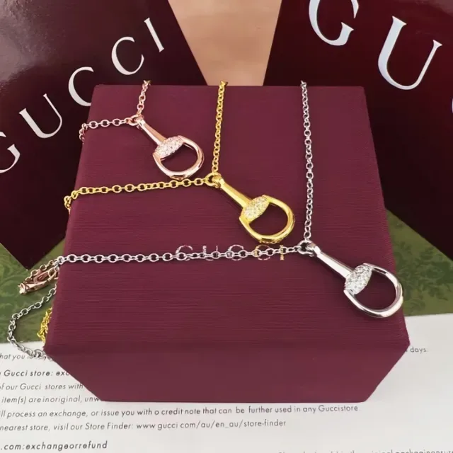 Silver-Tone Horsebit Pavé Bracelet 8