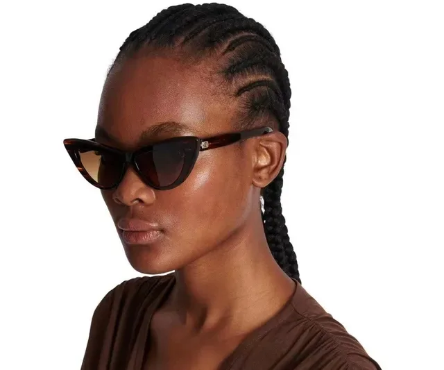 Tortoiseshell Cat-Eye Gradient Sunglasses 3