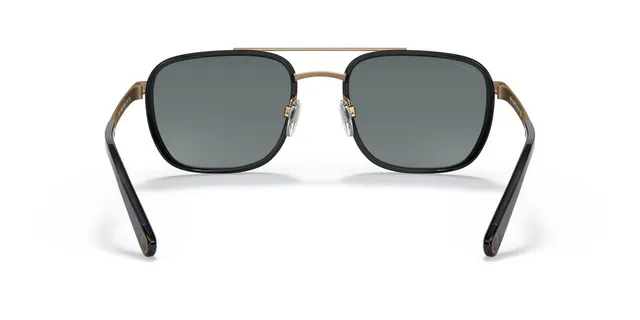 Two-Tone Metal-Acetate Aviator-Style Sunglasses 4