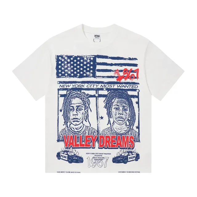 White Graphic Print Crew Neck Short Sleeve T-Shirt 3