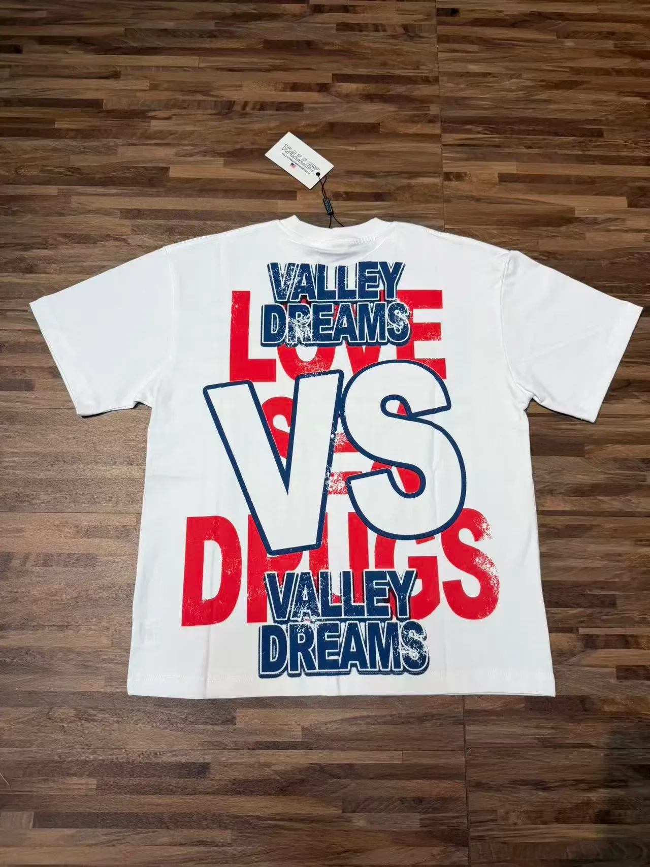 White Graphic Print Crew Neck Short Sleeve T-Shirt 6