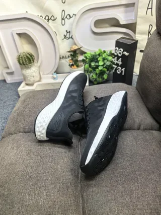 White Knit Upper Sculpted Midsole Lifestyle Sneakers 5