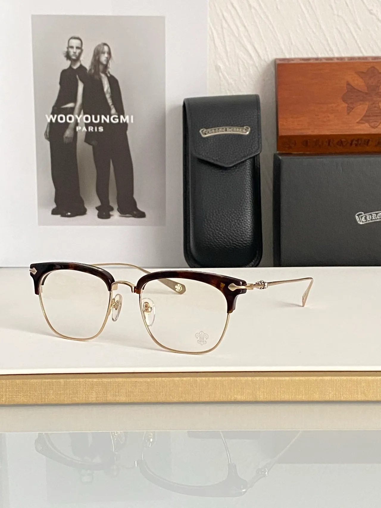 Gentle Monster Dual-Tone Metal Optical Glasses 3