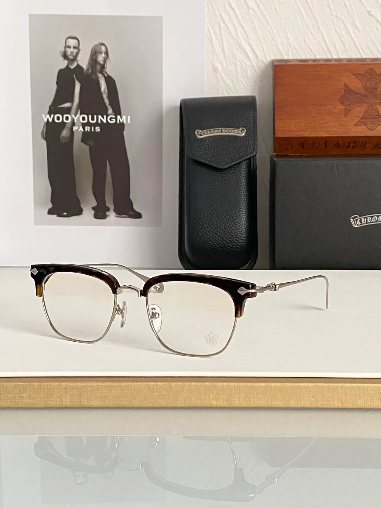 Gentle Monster Dual-Tone Metal Optical Glasses 5