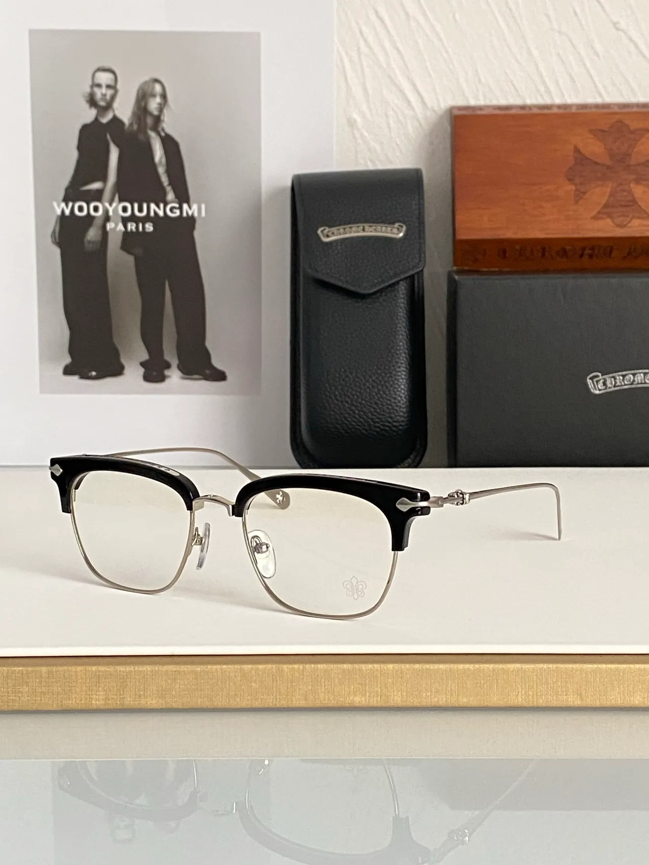 Gentle Monster Dual-Tone Metal Optical Glasses 6