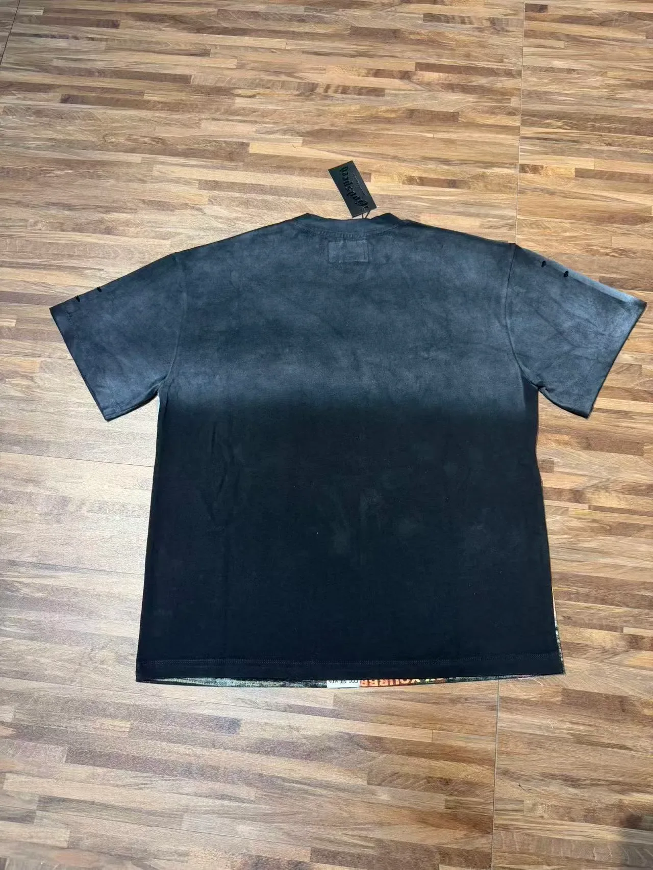 Godspeed Distressed Graphic Print Black T-Shirt 3