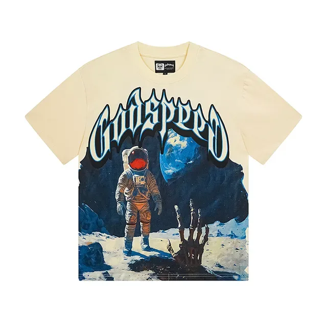 Godspeed Graphic Print Cream T-Shirt 2