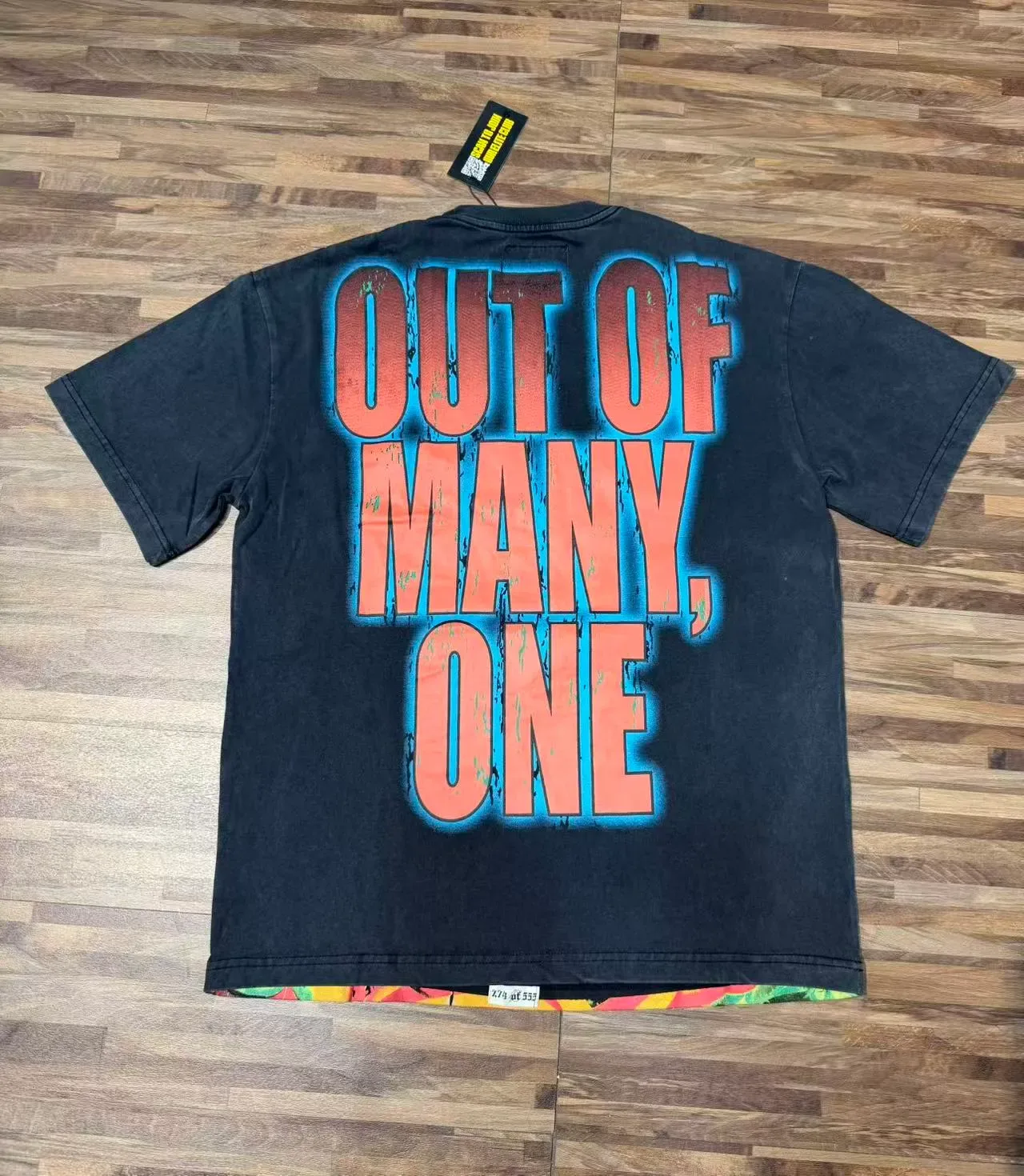 Godspeed Out of My One Graphic Print Oversized T-Shirt 3