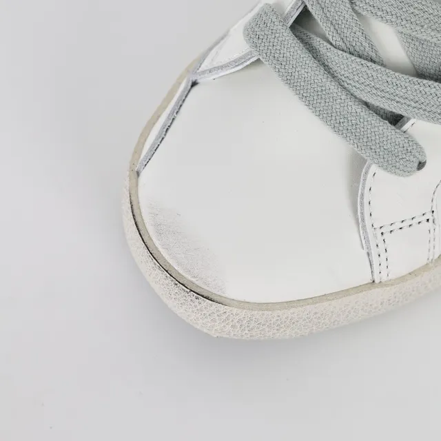 Golden Goose Superstar Sneakers Lifestyle Étoile Distressed Blanche Scintillante 5