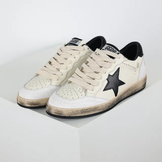 Golden Goose Superstar Off-White cuir usé sneakers lifestyle 2