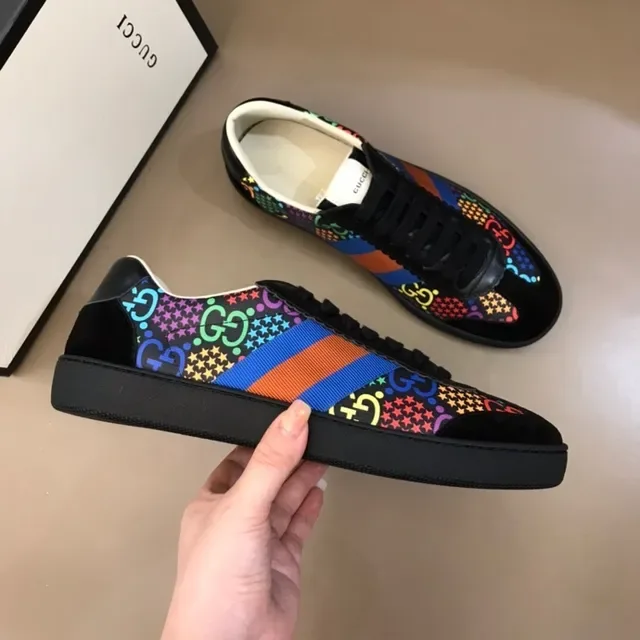 Gucci Ace Multicolor GG Monogram Lifestyle Sneakers 6