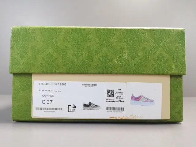 Gucci Ace Platform Lavender Pink Beige GG Monogram Lifestyle Sneakers 15