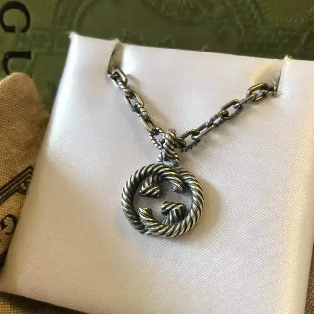 Gucci Dionysus Twisted Rope Interlocking G Pendant Necklace 3