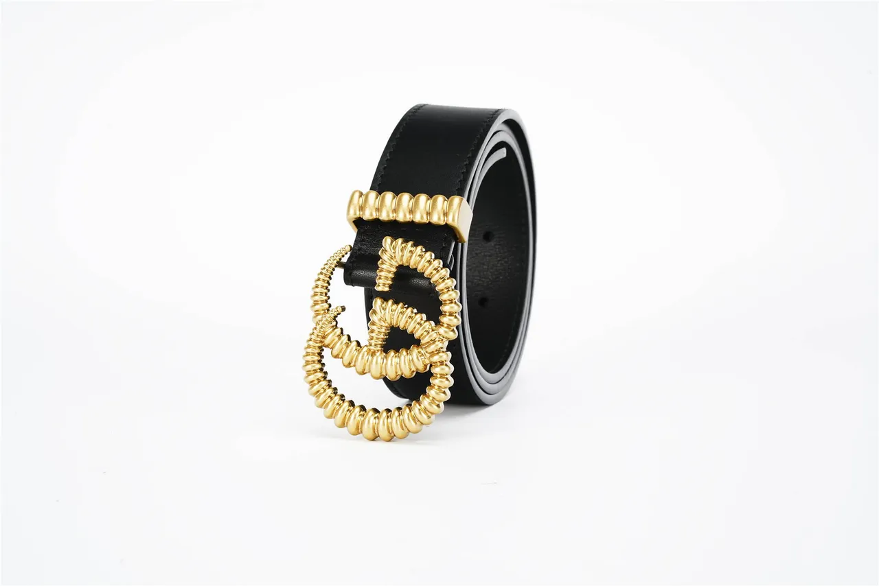 Gucci GG Marmont Coiled Rope Interlocking G Black Leather Belt 7
