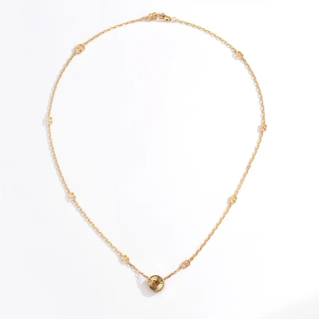 Gucci GG Marmont Interlocking G Pendant Necklace 6