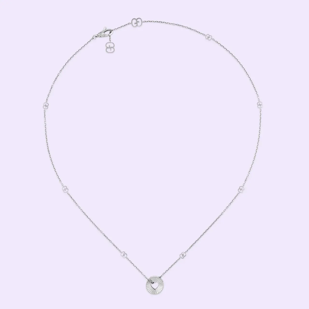 Gucci GG Marmont Interlocking G Pendant Necklace 8