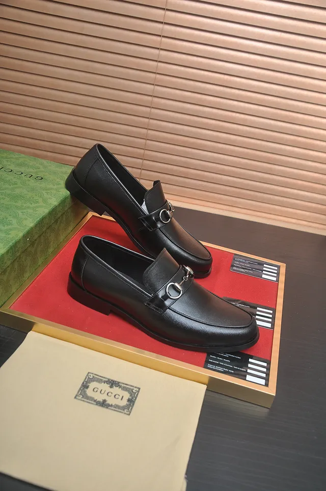 Gucci Horsebit 1955 mocassins en cuir noir 4