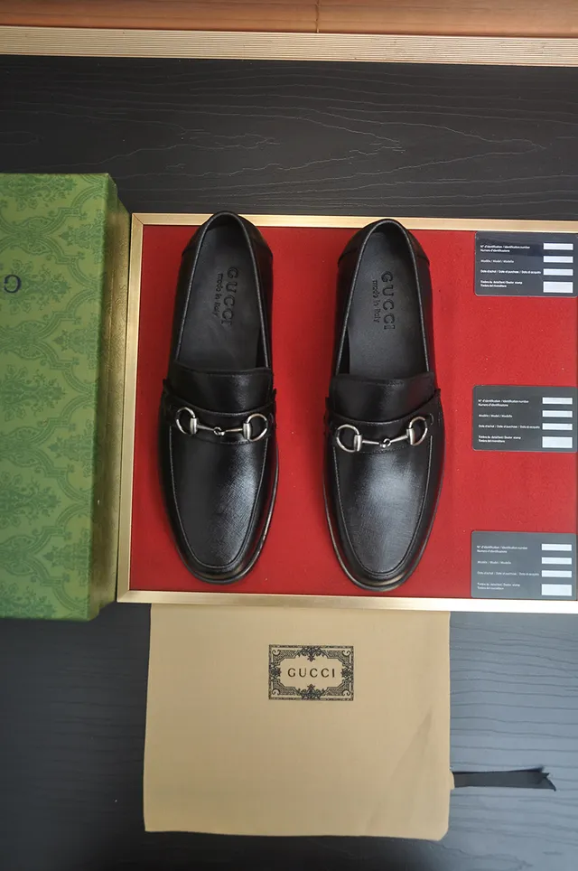 Gucci Horsebit 1955 mocassins en cuir noir 5