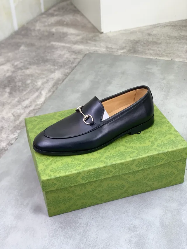 Gucci Horsebit 1955 Loafers en cuir noir 4