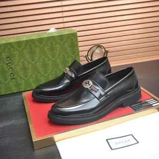 Gucci Horsebit 1955 কালো পেটেন্ট লেদার লোফার