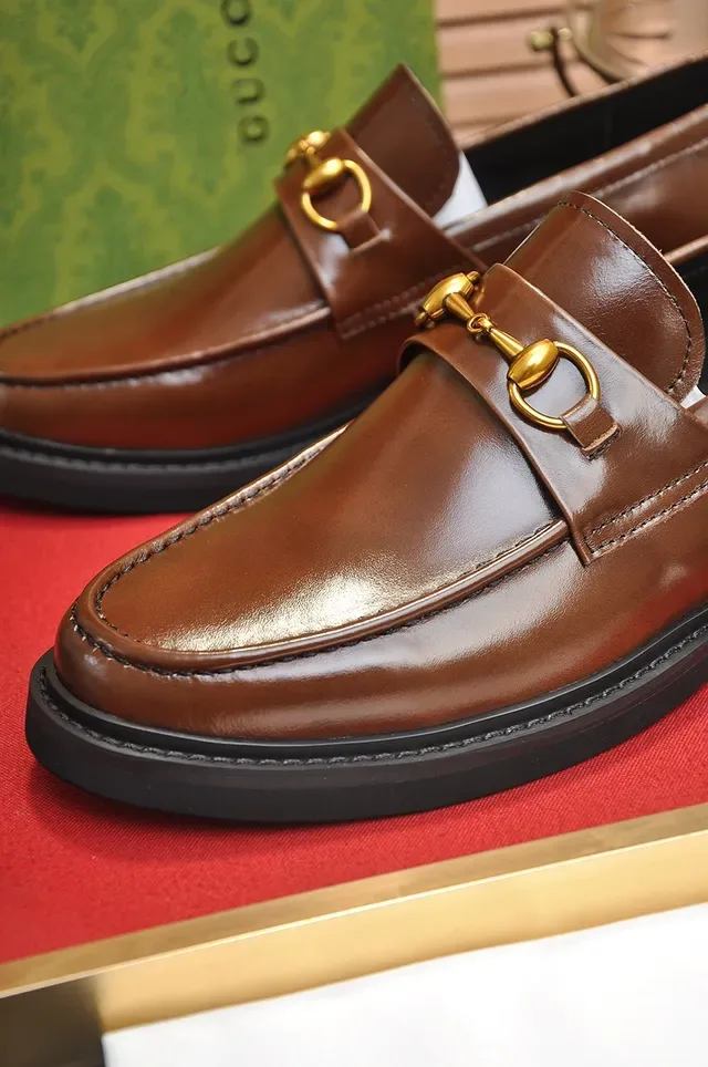 Gucci Horsebit 1955 Brown Leather Horsebit Loafers 3