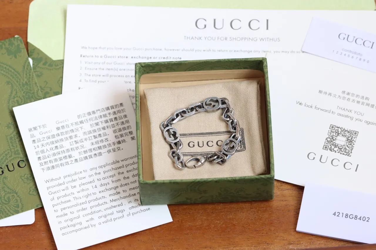Gucci Interlocking G Chunky Chain Bracelet 5