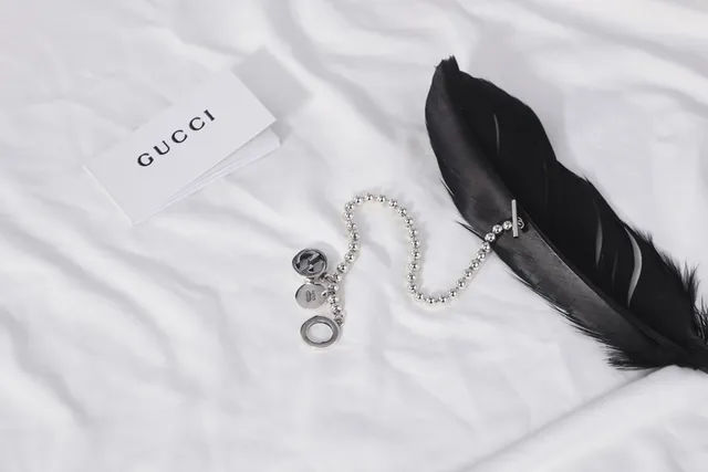 Gucci Multi-Charm Ball Chain Silver Bracelet 7