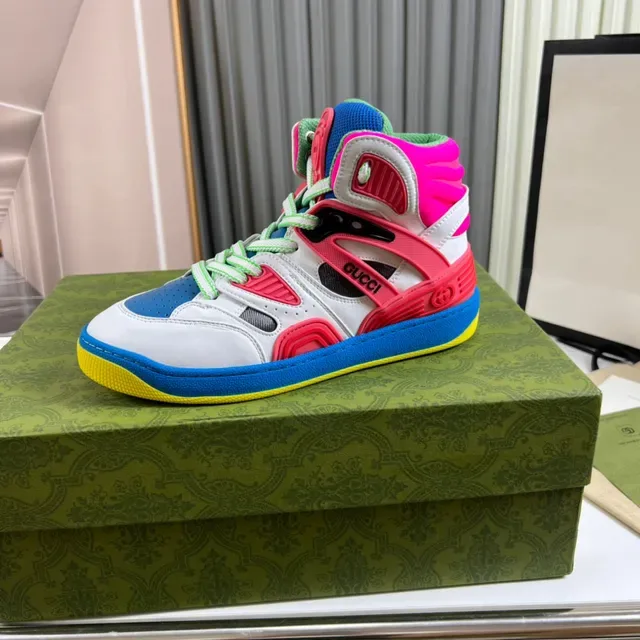 Gucci Multicolor High-Top Lifestyle Sneakers 1