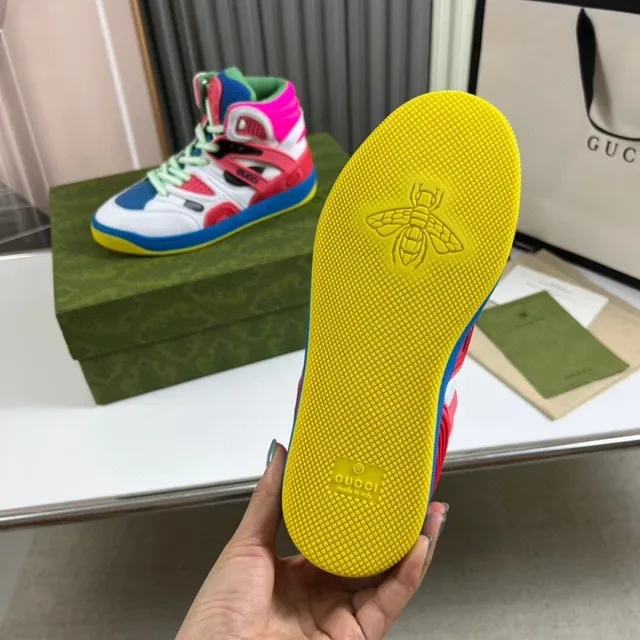 Gucci Multicolor High-Top Lifestyle Sneakers 2