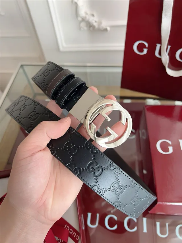 Gucci Ophidia Reversible GG Monogram Leather Belt 3