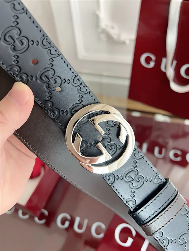 Gucci Ophidia Reversible GG Monogram Leather Belt 6