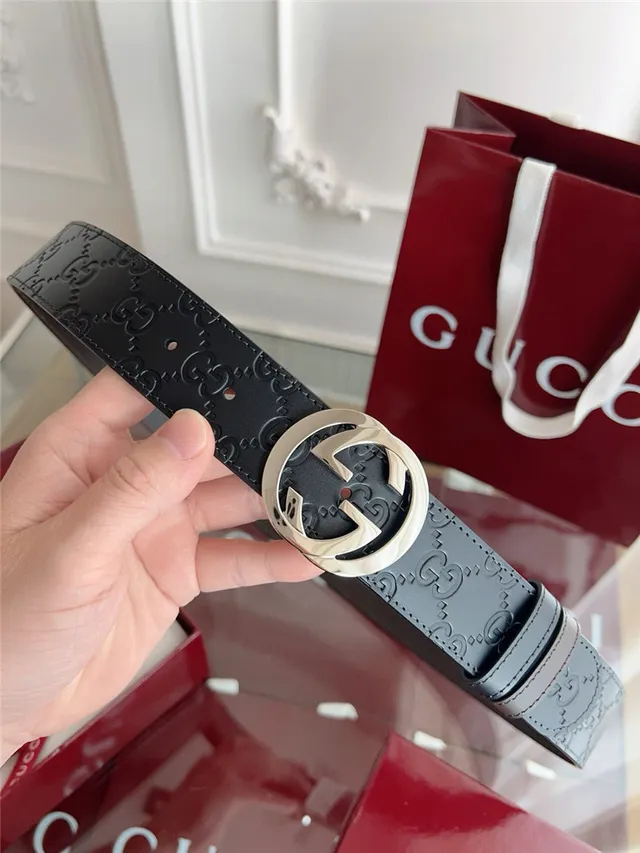 Gucci Ophidia Reversible GG Monogram Leather Belt 7