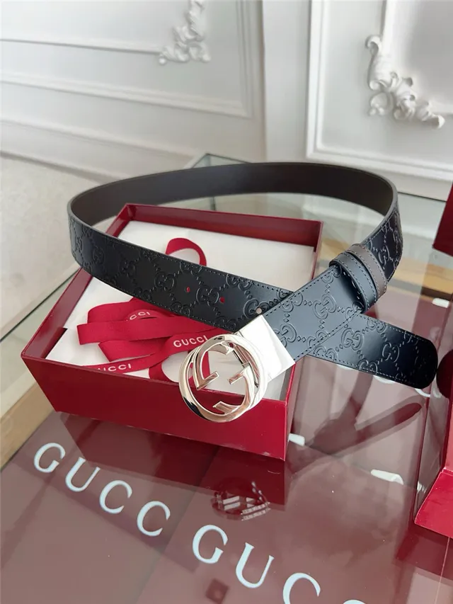 Gucci Ophidia Reversible GG Monogram Leather Belt 8