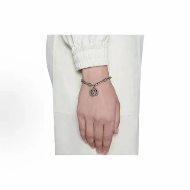 Gucci Rope GG Interlocking G Pendant Necklace 2