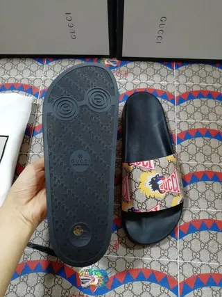 Gucci Screener Dionysus Tiger Print Slippers 2