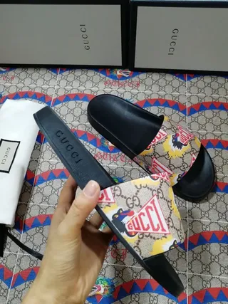 Gucci Screener Dionysus Tiger Print Slippers 5