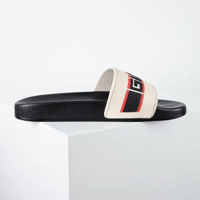 Gucci Screener Interlocking G Strap Slippers 7