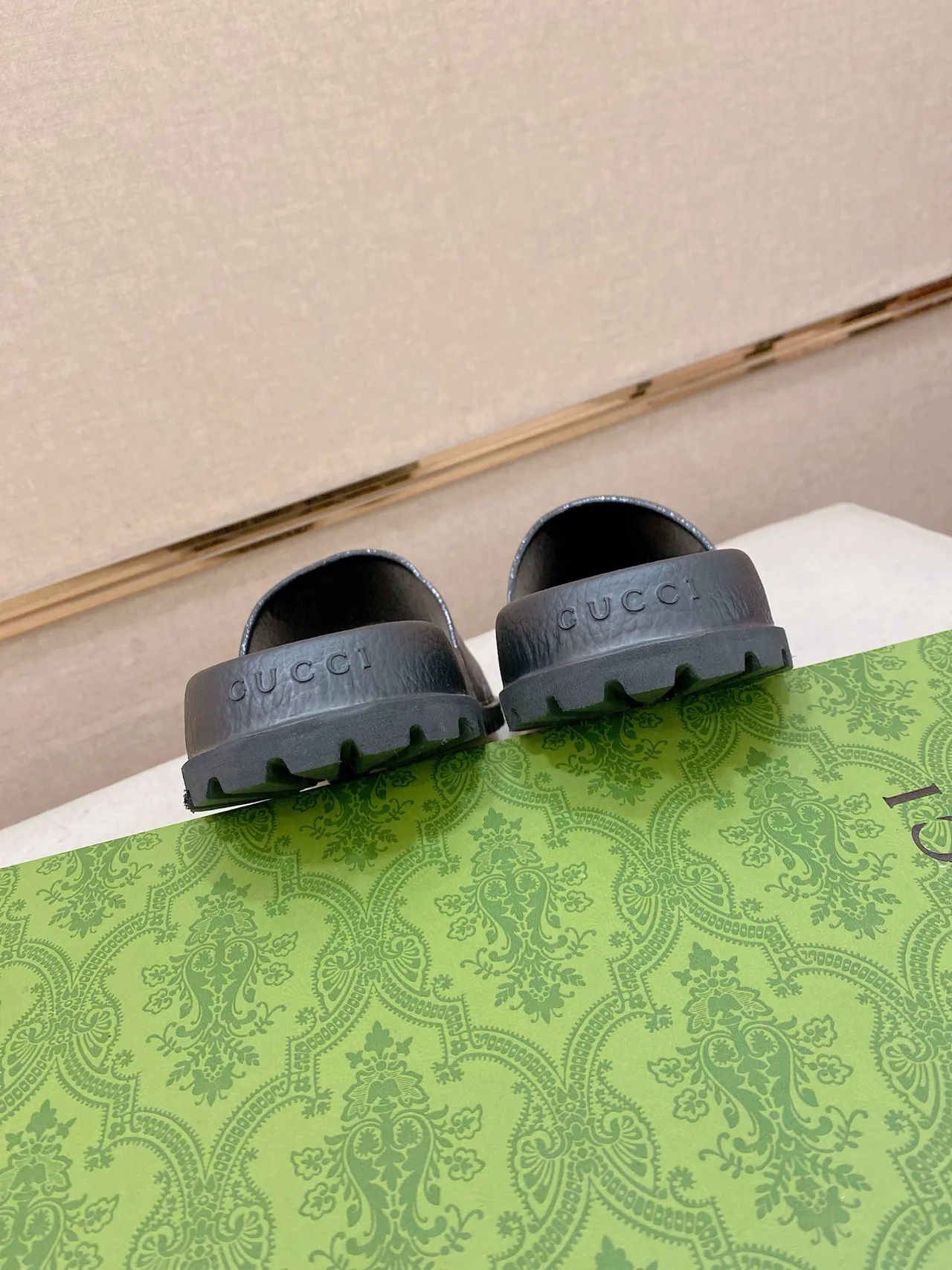 Gucci Screener Monogram Camo Slide Slippers 3