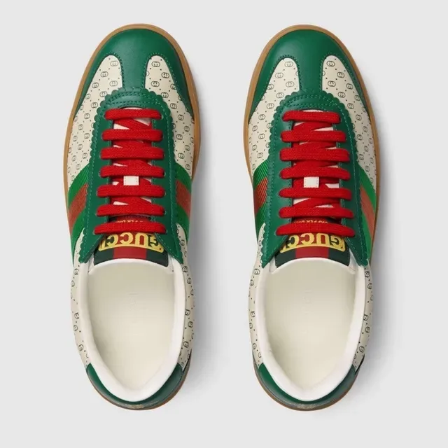 Gucci Tennis 1977 GG Monogram Web Stripe Lifestyle Sneakers 4