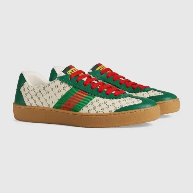 Gucci Tennis 1977 GG Monogram Web Stripe Lifestyle Sneakers 5