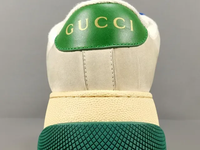 Gucci Tennis 1977 Off-White Green Red Web Lifestyle Sneakers 7