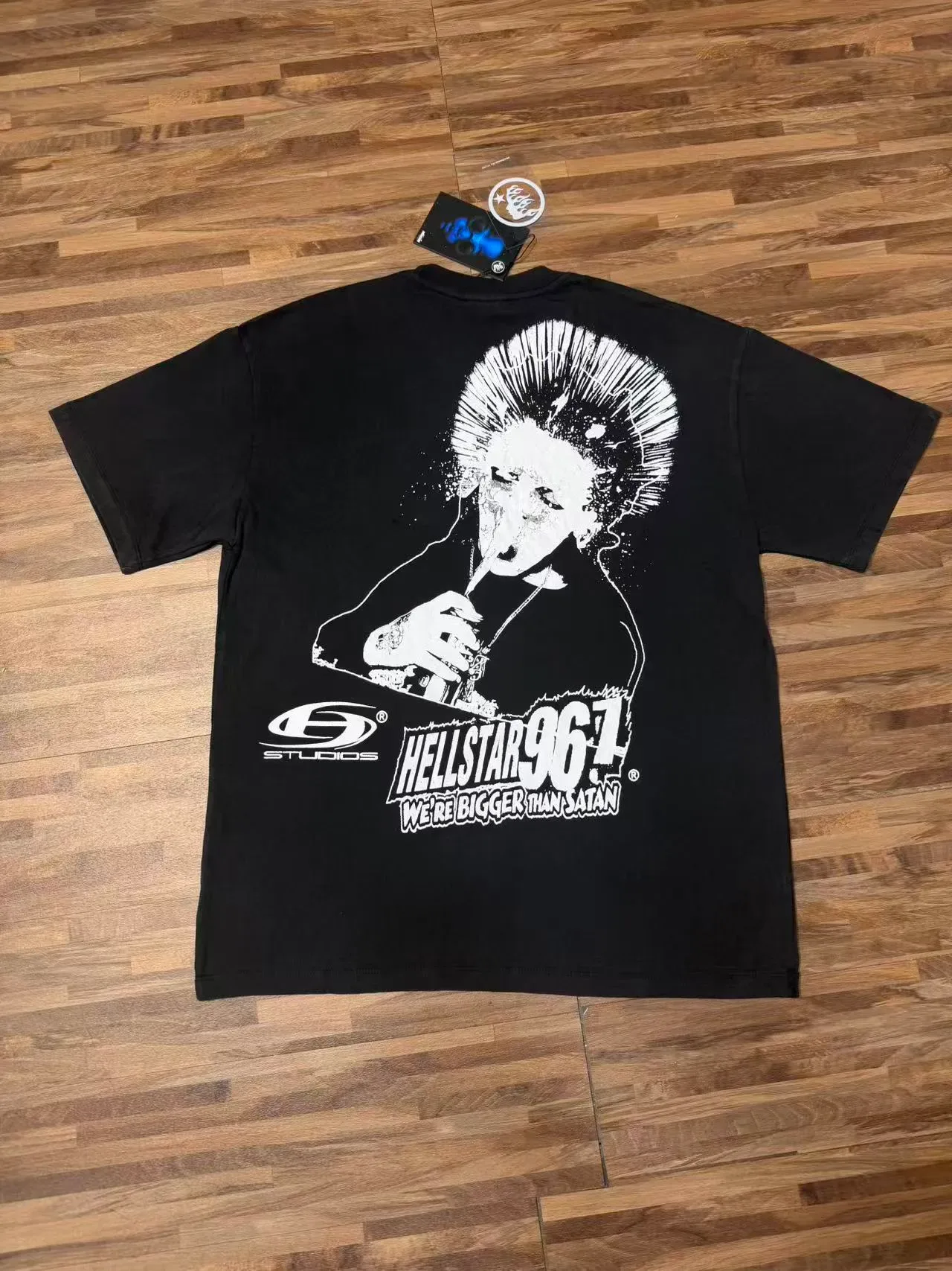 Hellstar 967 Graphic Print Oversized T-Shirt 3